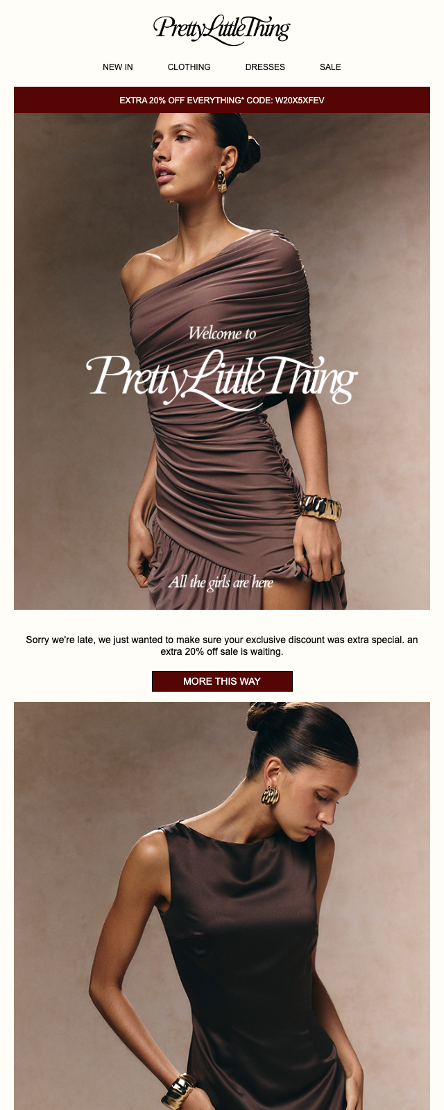 PrettyLittleThing — Welcome
