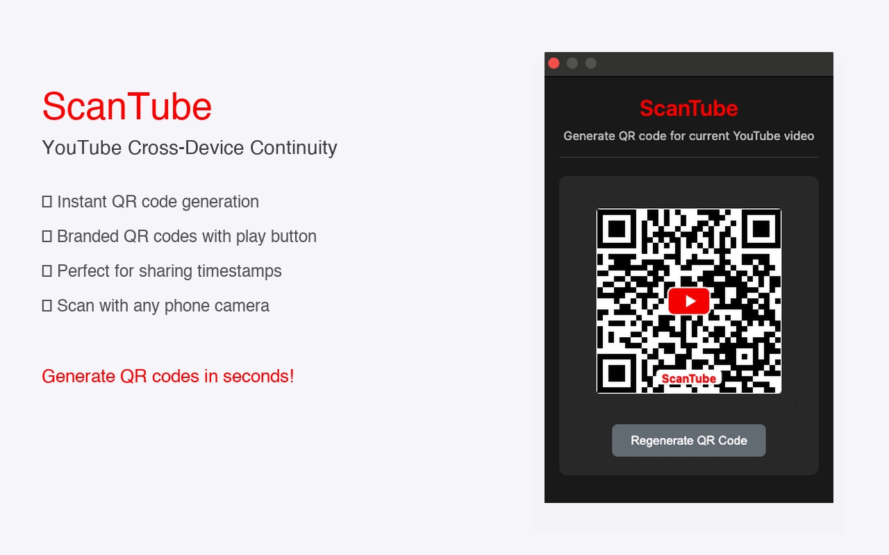 ScanTube QR